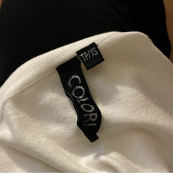 White Cropped Cardigan - Picture 2 of 2